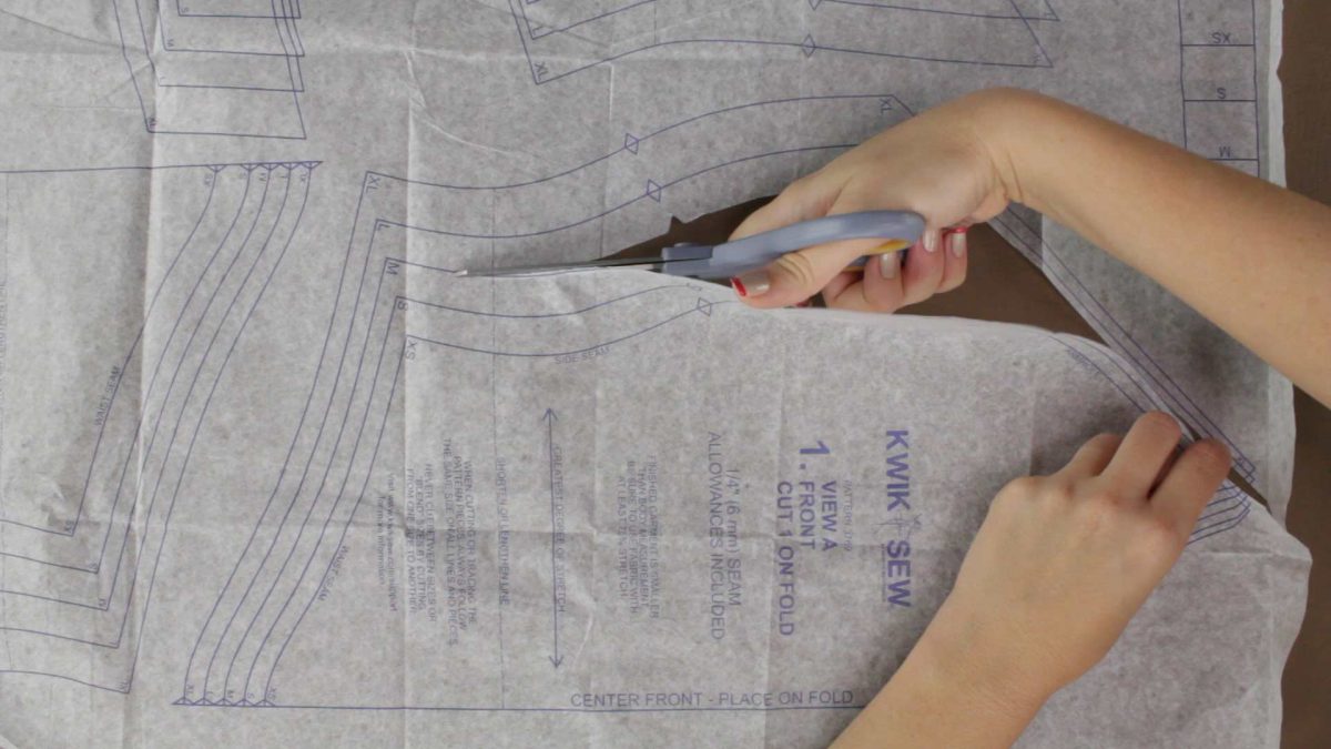 Cutting Out A Pattern