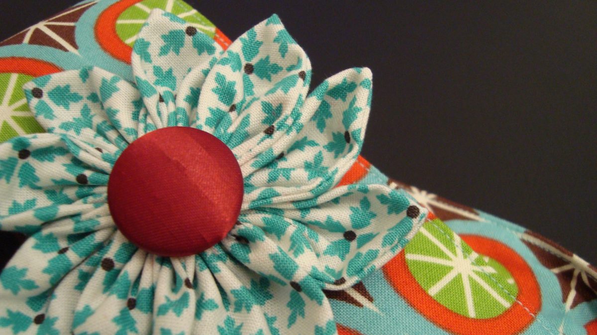 Flower Pin Closeup