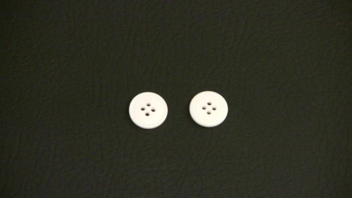 Two Flat Buttons