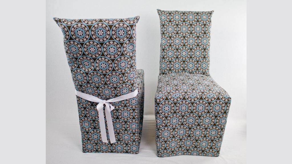 Armless Chair Slipcover Professor Pincushion
