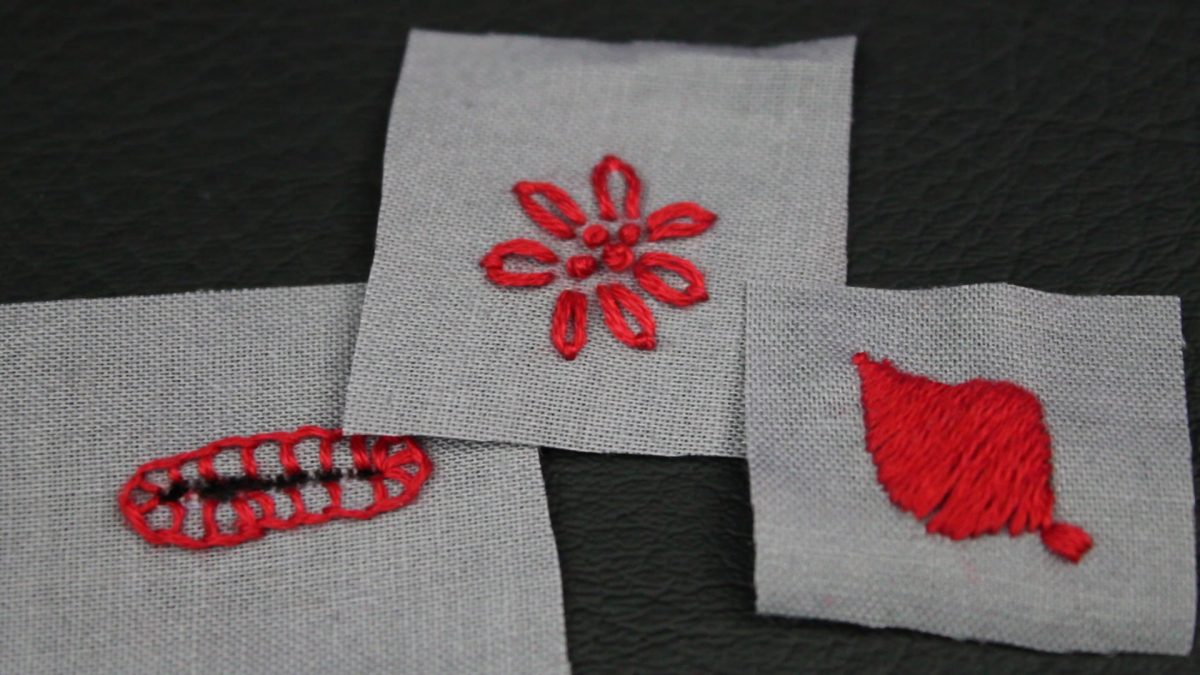 Hand Stitch Samples
