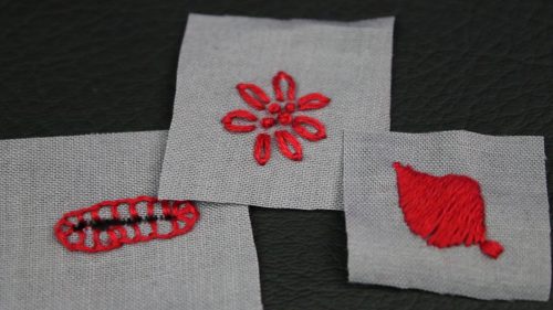 Hand Stitch Samples