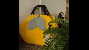 Lemon Purse With Fern