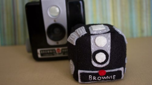 Brownie Camera Pincushion