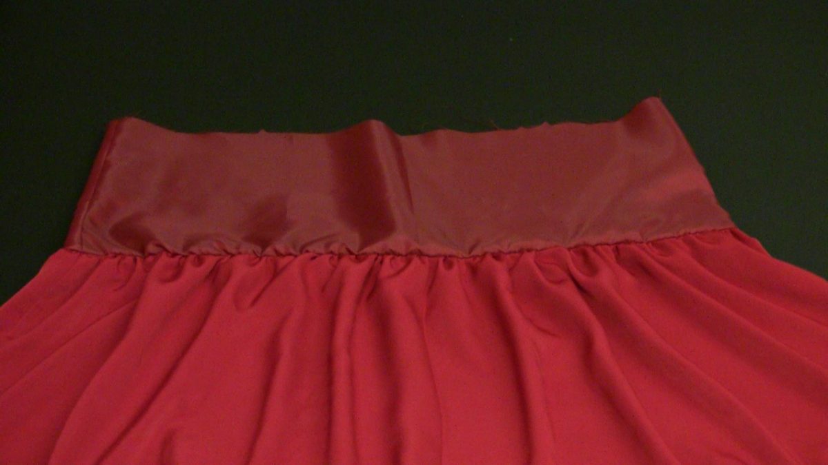 Ruffle On Skirt