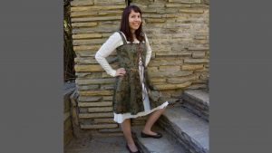 Simplicity 1773 Medieval Dress Front Sleeveless