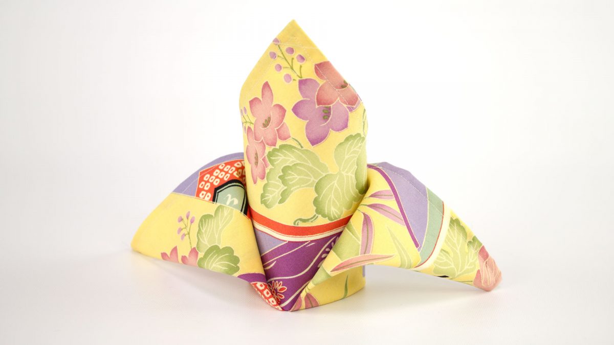 Fabric Napkin Folded