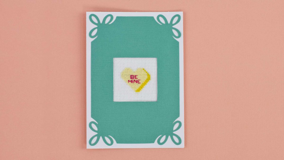 Cross Stitch Basics And Holiday Card Front