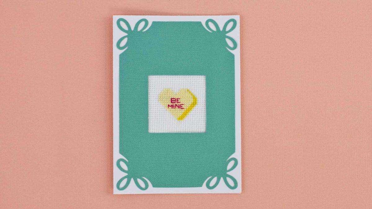 Cross Stitch Basics And Holiday Card Front