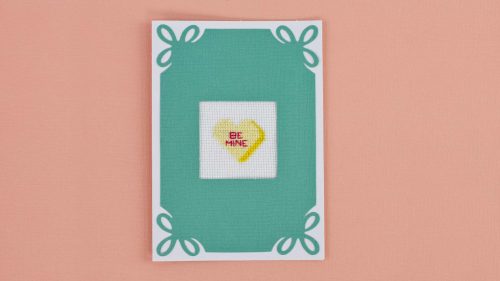 Cross Stitch Basics And Holiday Card Front