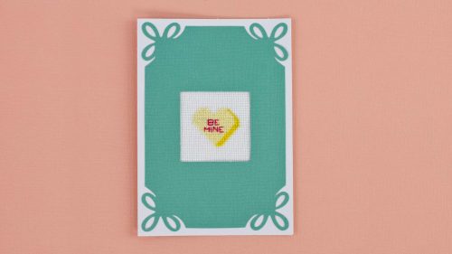 Cross Stitch Basics And Holiday Card Front