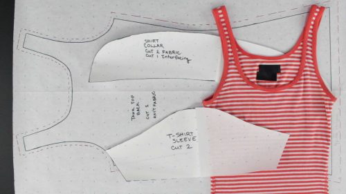 How To Create Patterns From Existing Clothing - Simple Tops