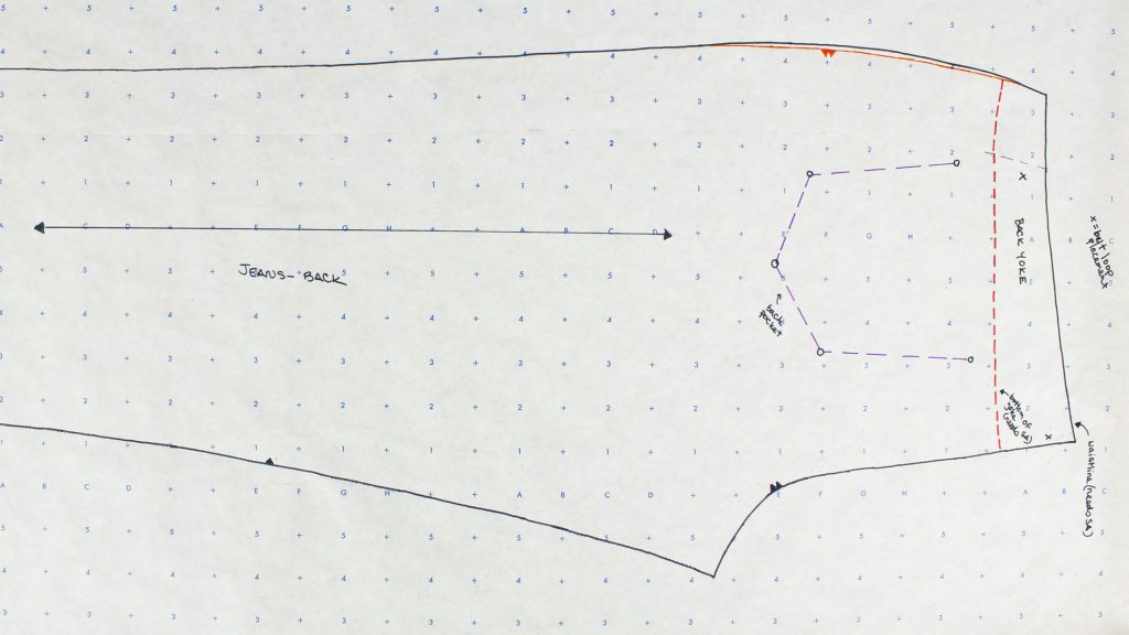 How to Create Patterns From Existing Clothing Jeans Part 2