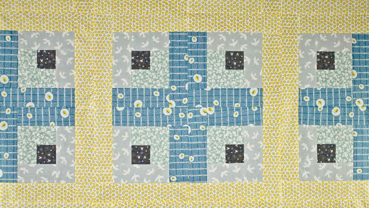 Log Cabin Quilt Block
