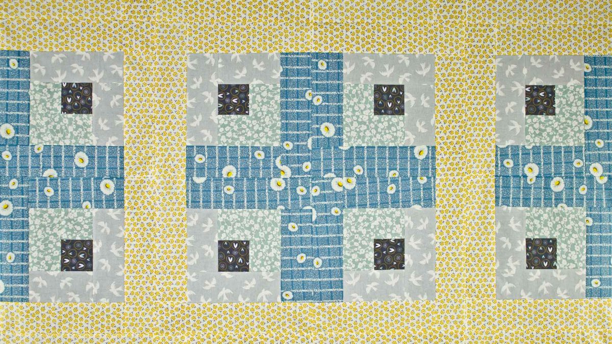 Log Cabin Quilt Block