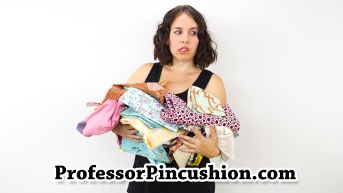 Dear Professor Pincushion Fabric Stash