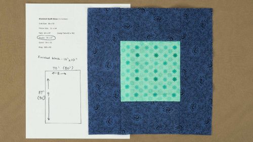 Quilt Top Fabric Calculation