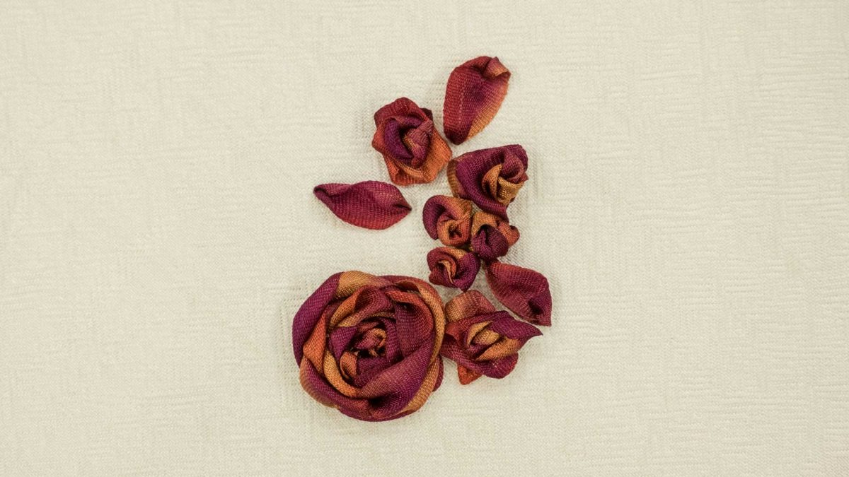 Ribbon Embroidery Roses