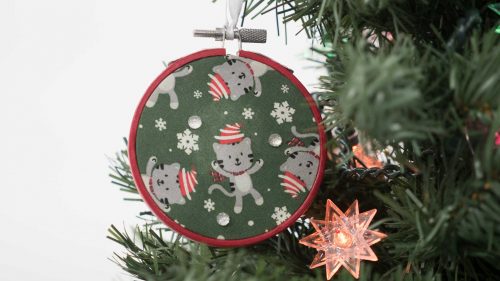 Embroidery Hoop Ornament