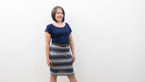 Knit Pencil Skirt Full