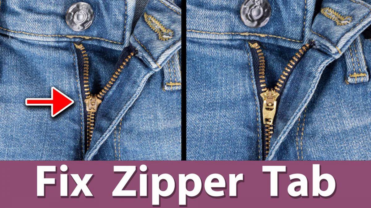 Zipper Tab Repair
