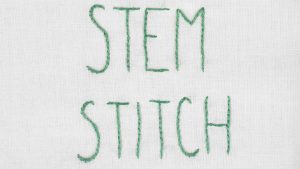 Stem Stitch