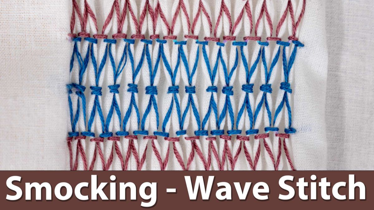 Smocking Wave Stitch