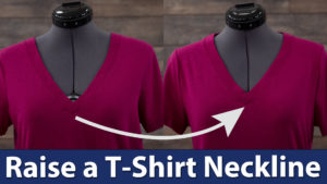 Raise T-Shirt Neckline