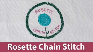 Rosette Chain Stitch