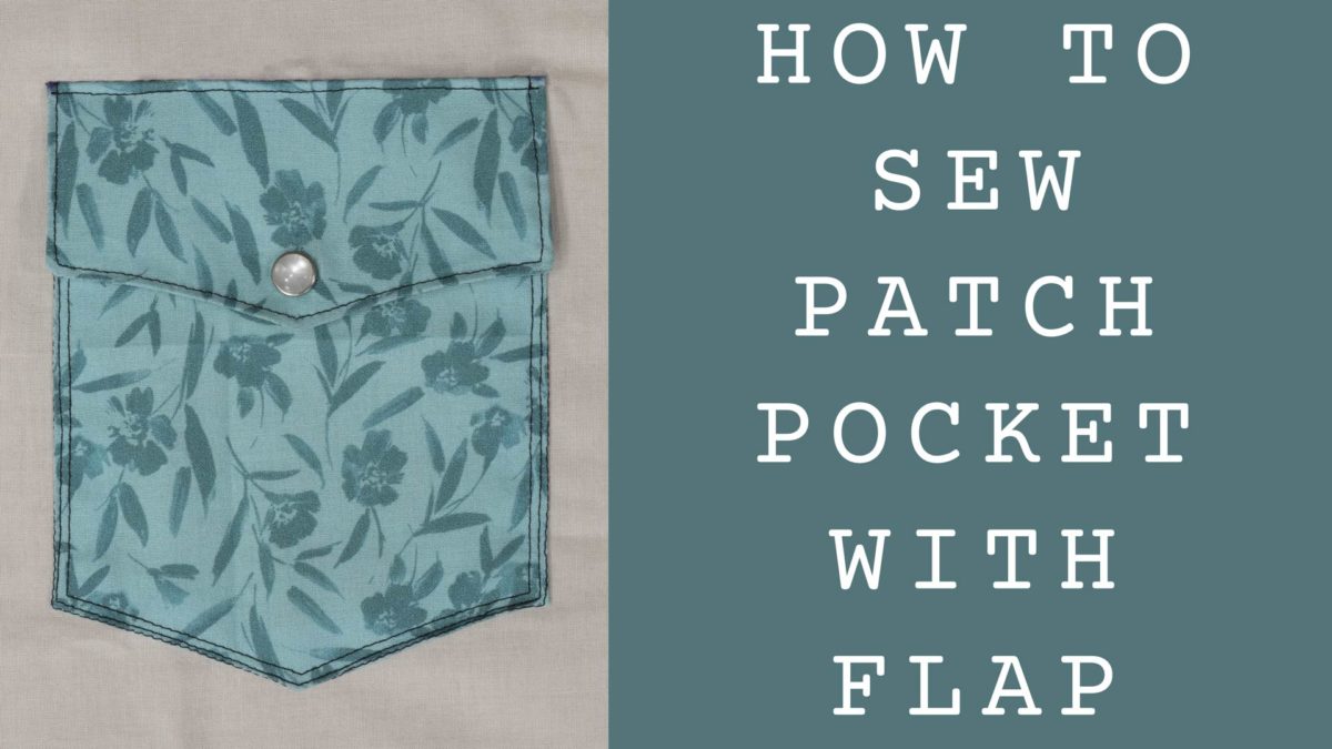 Patch Pocket With Flap